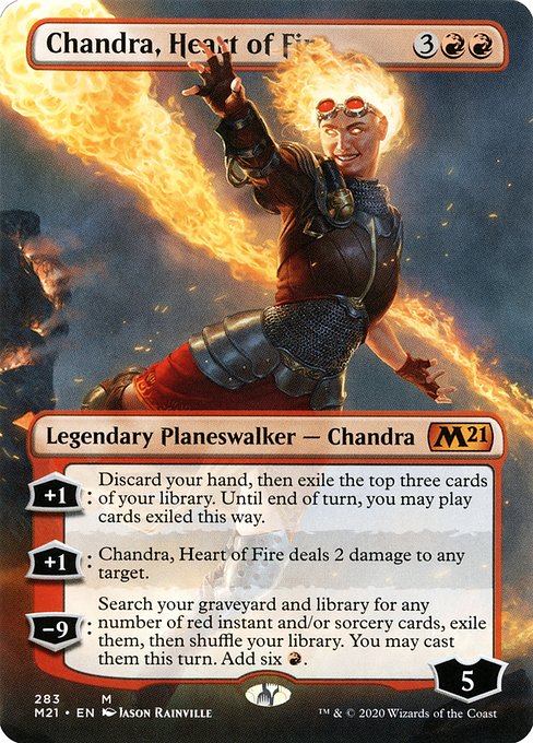 Chandra, Heart of Fire (Borderless)