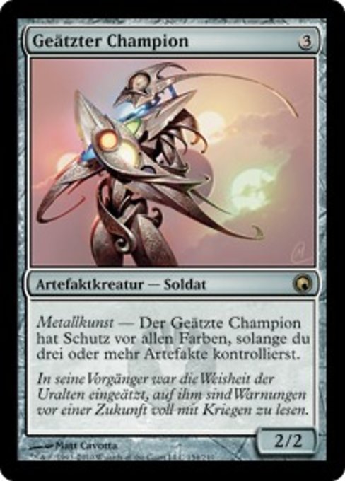 Etched Champion (Scars of Mirrodin #154)