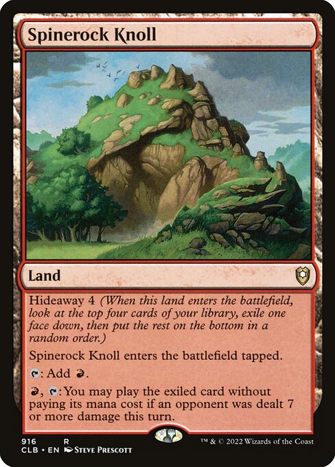 Spinerock Knoll (clb) 916 Spinerock Knoll (clb) 916