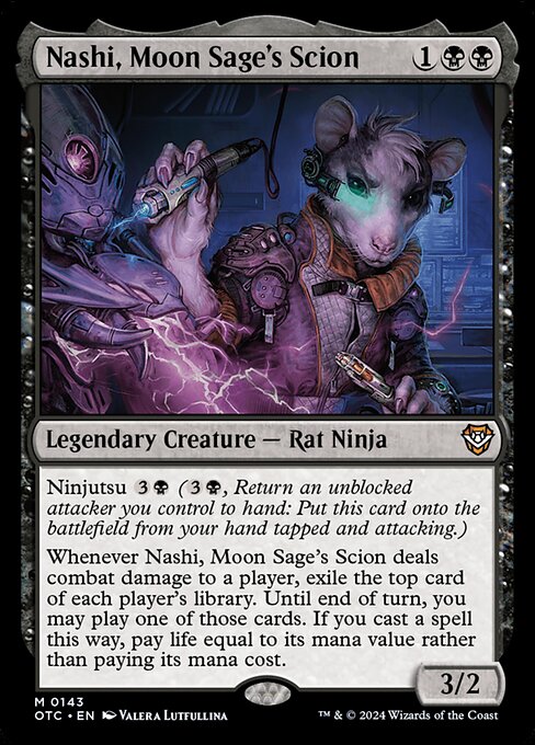 Nashi, Moon Sage's Scion (otc) 143 Nashi, Moon Sage's Scion (otc) 143