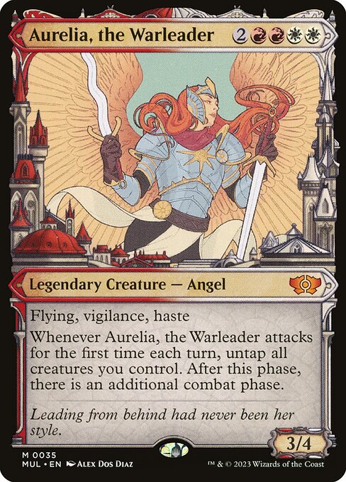 Aurelia, the Warleader (Multiverse Legends #35)