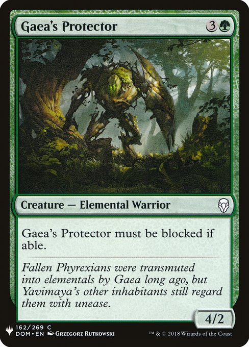 Protecteur de Gaia|Gaea's Protector