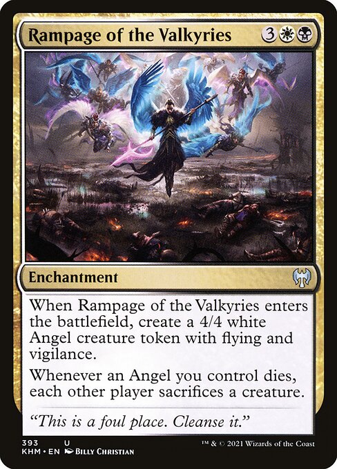 Rampage of the Valkyries card image