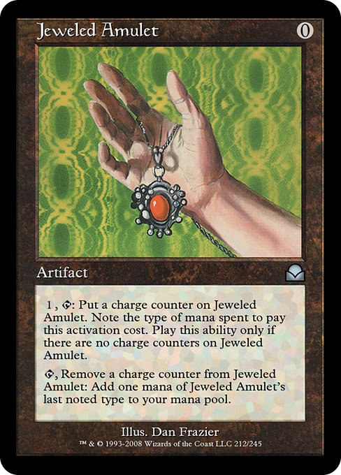 Jeweled Amulet (Masters Edition II #212)