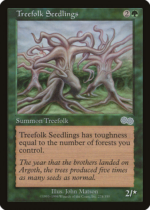 Treefolk Seedlings card image