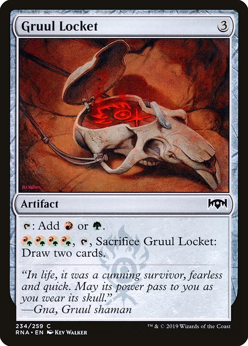 Gruul Locket card image