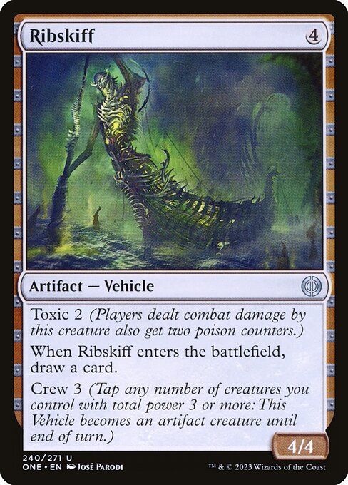 Ribskiff (Phyrexia: All Will Be One #240)