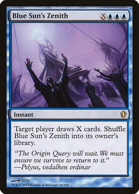 Blue Sun's Zenith (Commander 2013 #32)