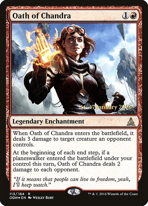 Oath of Chandra (Oath of the Gatewatch Promos #113s)