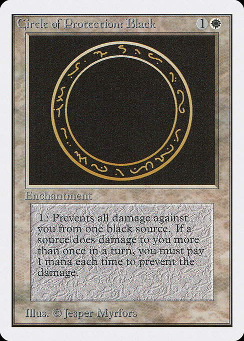 Circle of Protection: Black (2ED)