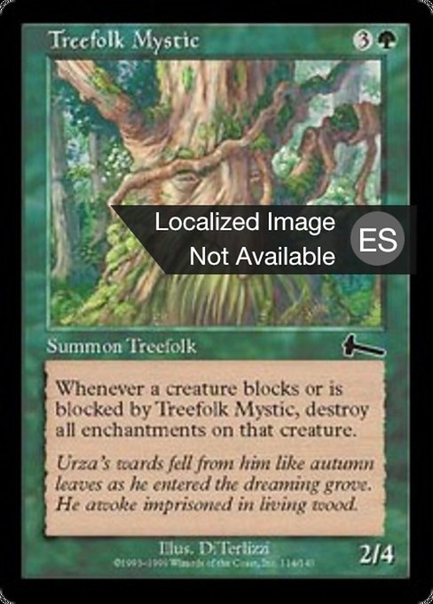 Treefolk Mystic (Urza's Legacy #114)