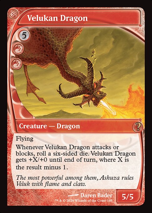 Velukan Dragon (Mystery Booster 2 #145)