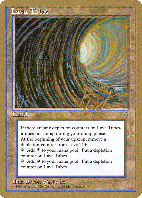 Lava Tubes (Pro Tour Collector Set #gb358)