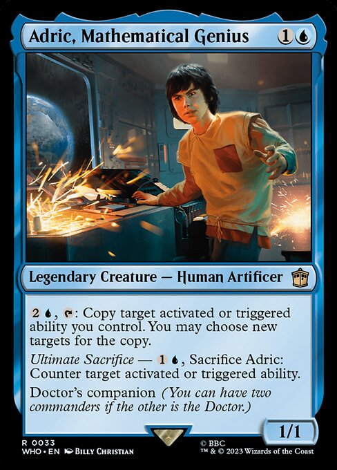 Adric, Mathematical Genius (who) 33