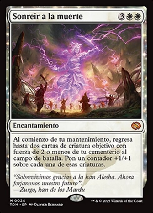 Sonreír a la muerte