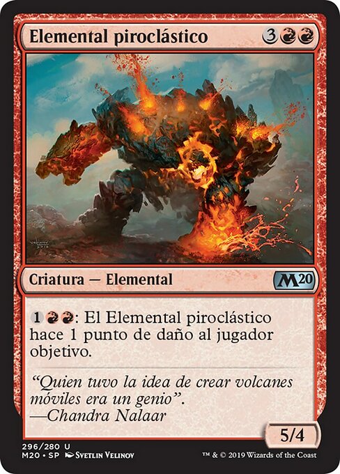 Pyroclastic Elemental (Core Set 2020 #296)