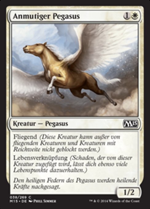 Anmutiger Pegasus