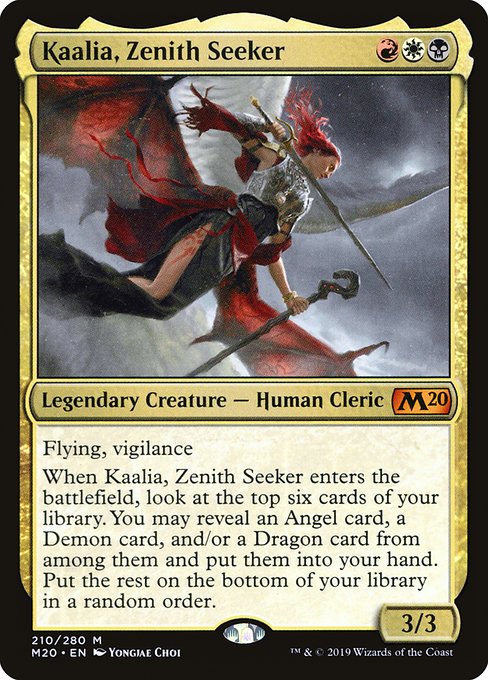 Kaalia, Zenith Seeker card image