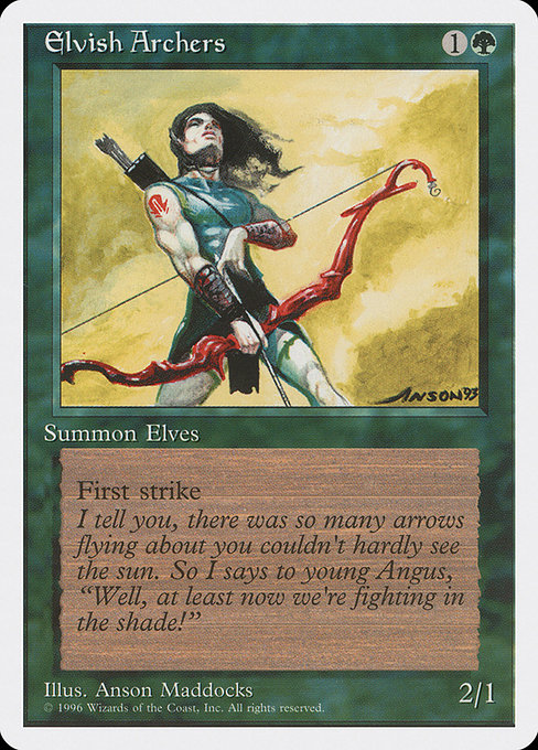 Archers elfes|Elvish Archers