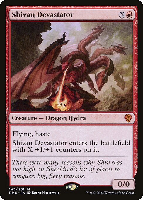 Shivan Devastator (Dominaria United #143)