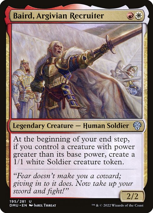 Baird, Argivian Recruiter (Dominaria United #195)