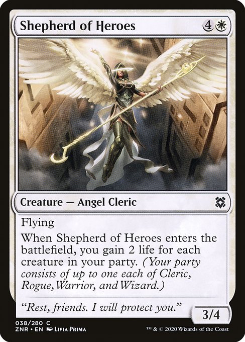 Shepherd of Heroes (Zendikar Rising #38)