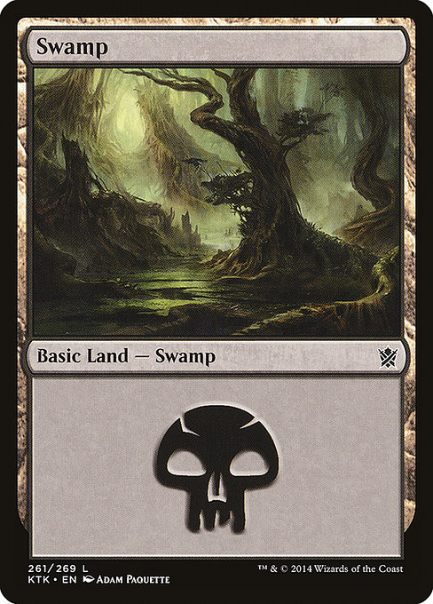 Swamp (Khans of Tarkir #261)