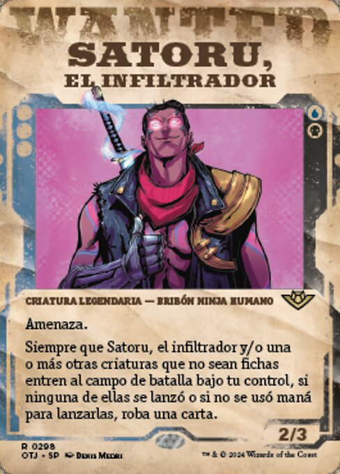 Satoru, the Infiltrator (Outlaws of Thunder Junction #298)