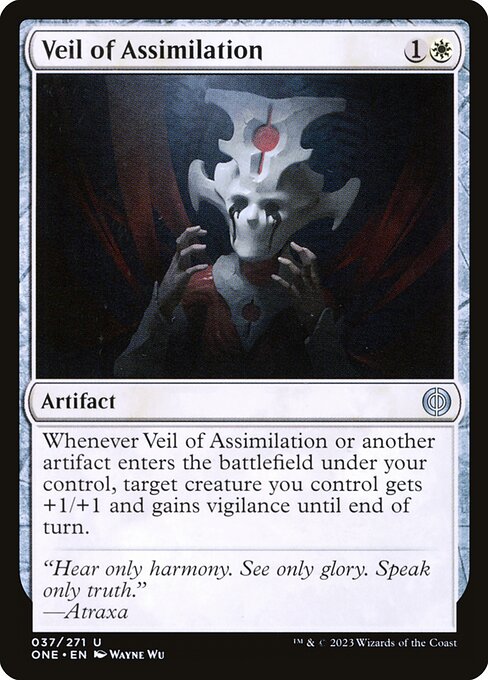 Veil of Assimilation (Phyrexia: All Will Be One #37)