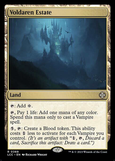 Voldaren Estate (The Lost Caverns of Ixalan Commander #369)