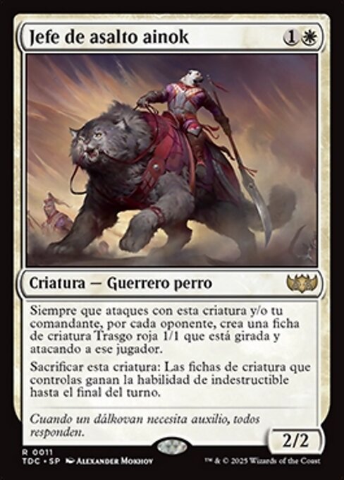 Jefe de asalto ainok