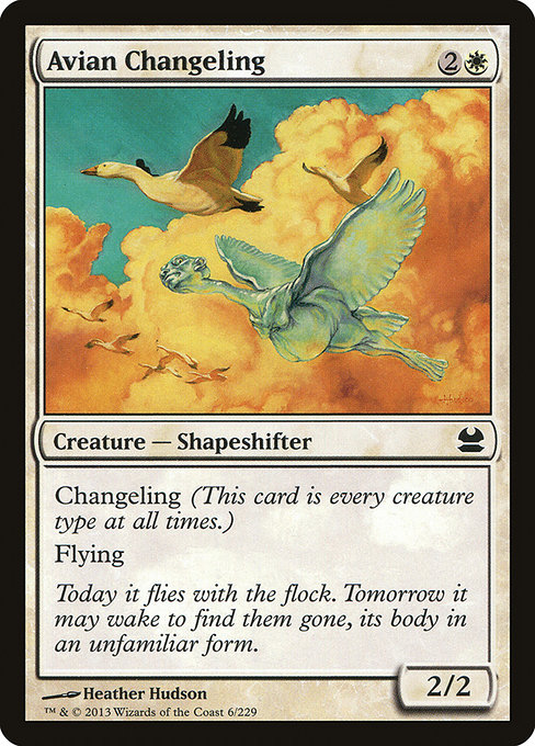 Avian Changeling (Modern Masters #6)