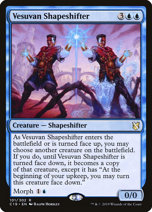 Vesuvan Shapeshifter (Commander 2019 #101)