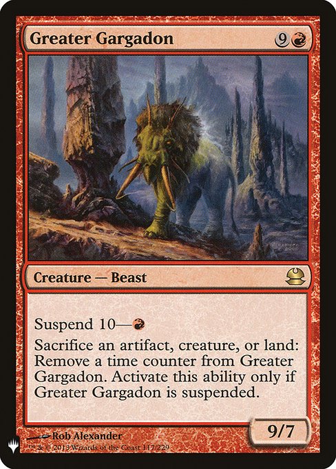Grand gargadon|Greater Gargadon