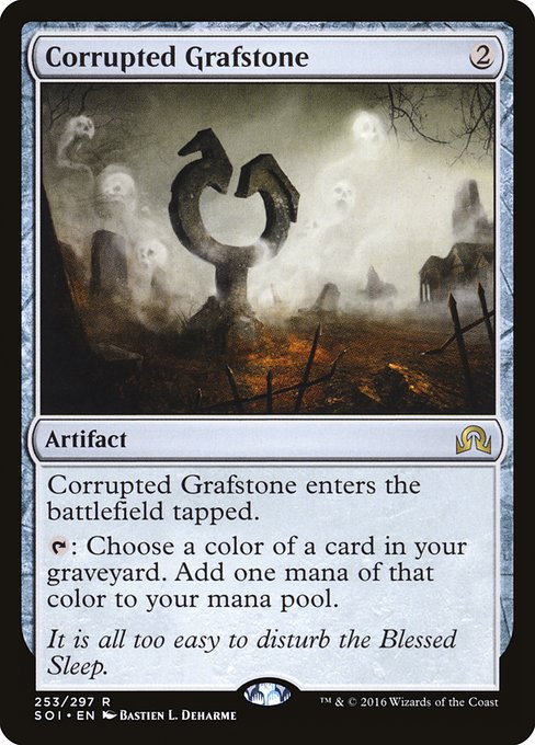 Corrupted Grafstone (Shadows over Innistrad #253)
