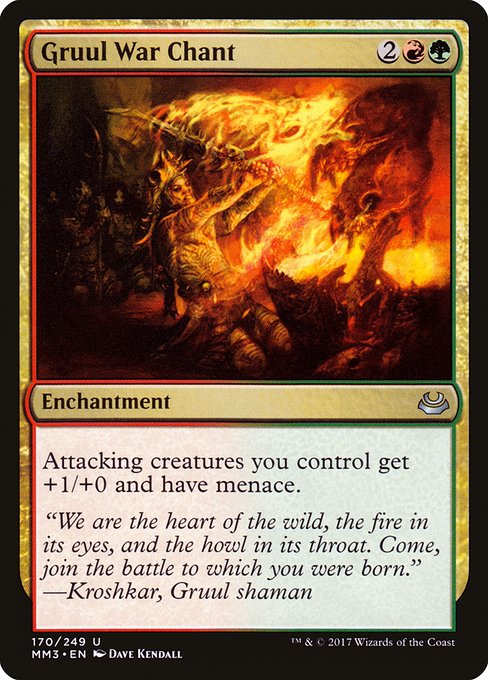 Gruul War Chant (mm3) 170