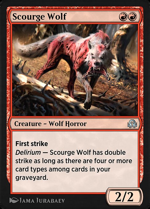 Scourge Wolf (Shadows over Innistrad Remastered #175)