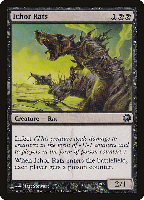 Ichor Rats (Scars of Mirrodin #67)