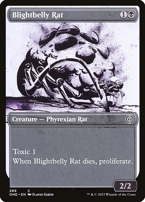 Blightbelly Rat (Phyrexia: All Will Be One #289)