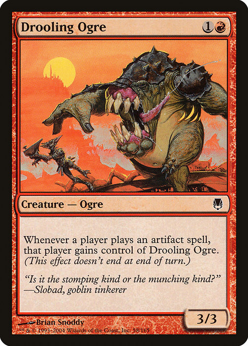 Drooling Ogre card image