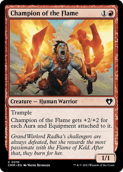 Champion of the Flame (Commander Masters #210)