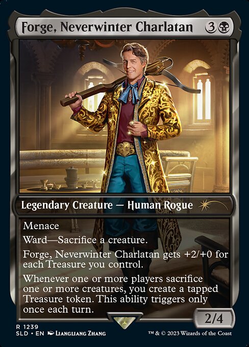 Forge, Neverwinter Charlatan card image