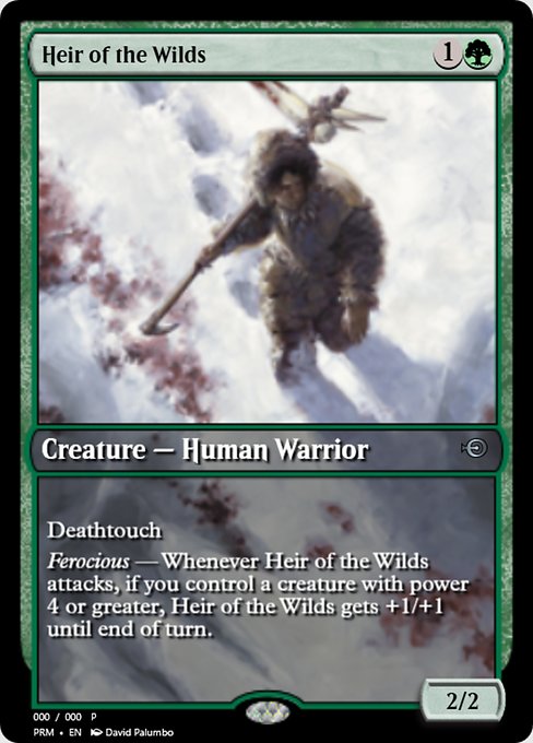 Heir of the Wilds (Magic Online Promos #54555)