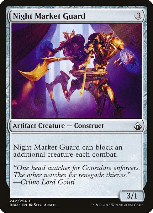 Night Market Guard (Battlebond #242)