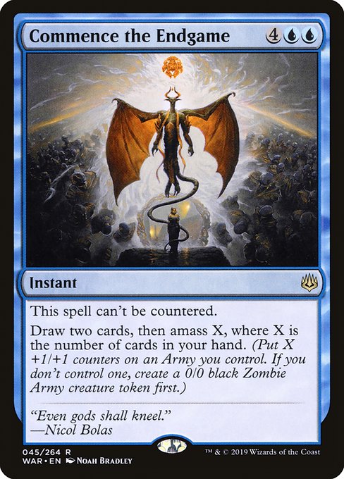 Commence the Endgame (war) 45 Commence the Endgame (war) 45