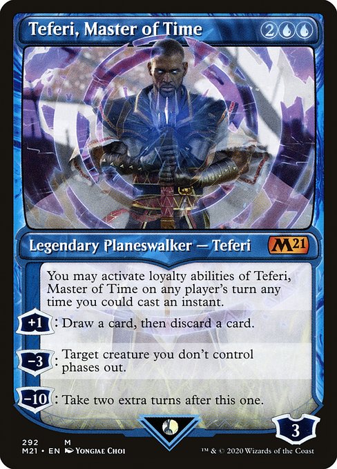 Teferi, Master of Time (Core Set 2021 #292)