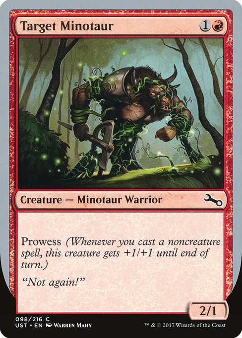 Target Minotaur card image