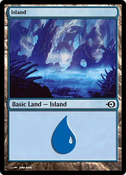 Island (Magic Online Promos #40100)