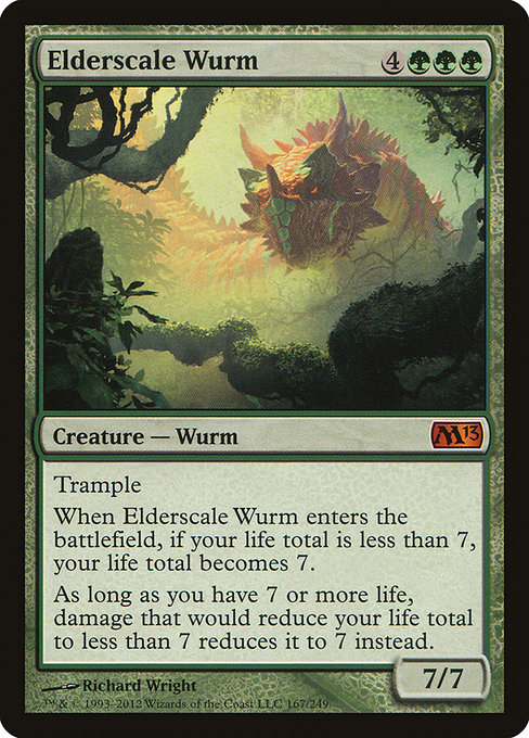 Elderscale Wurm (Magic 2013 #167)