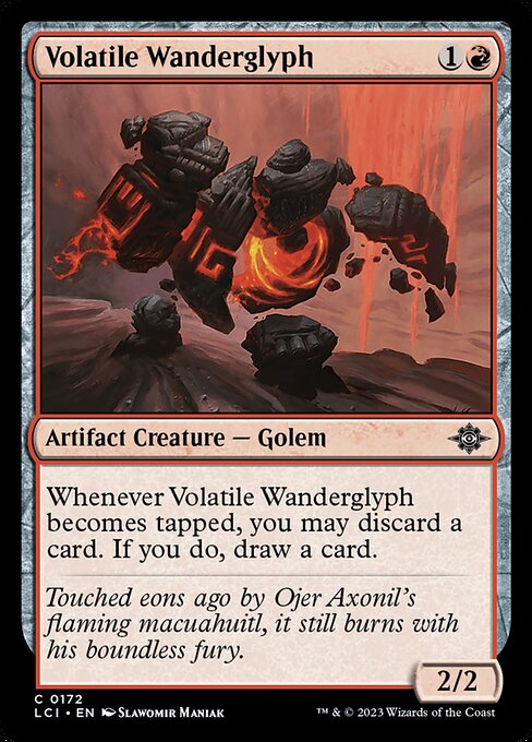 Volatile Wanderglyph card image